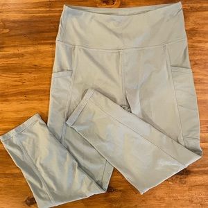 Blue/grey balance collection leggings